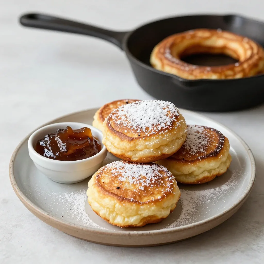 Danish Aebleskiver: Fluffy Pancake Puffs with Spiced Apple Butter for Cool Fall Mornings