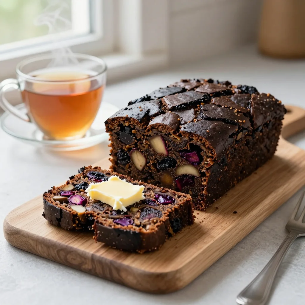 Welsh Bara Brith: Spiced Tea Loaf with Dried Fruit and Salted Butter for Autumn Mornings