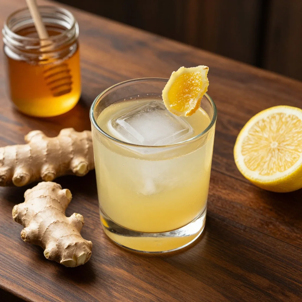 Penicillin Cocktail: Smoky Scotch, Honey-Ginger Syrup and Lemon for Crisp Fall Evenings