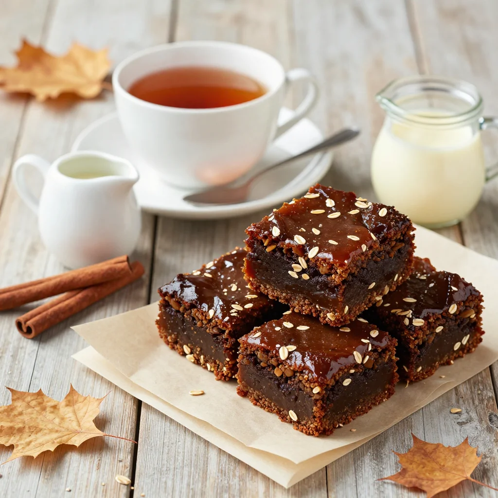 Yorkshire Parkin: Sticky Oat and Ginger Treacle Cake for Crisp Autumn Afternoons