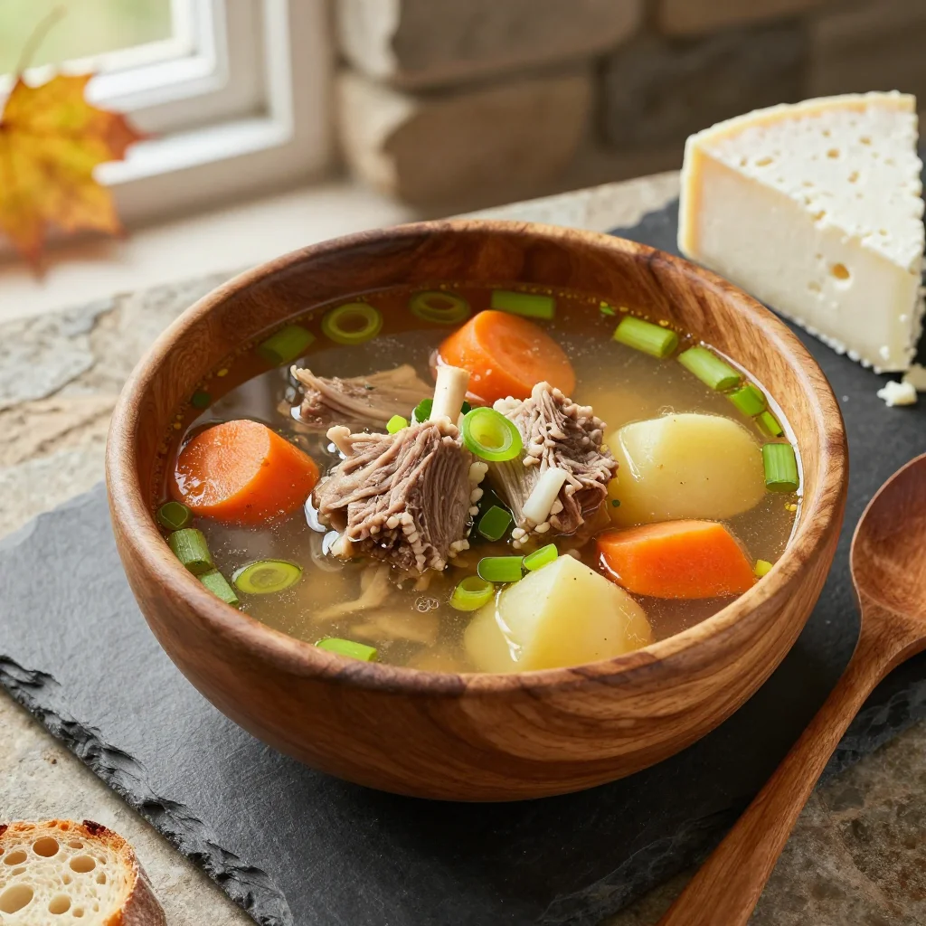 Welsh Cawl: Slow-Simmered Lamb, Leek and Root Vegetable Broth for Chilly Autumn Lunches