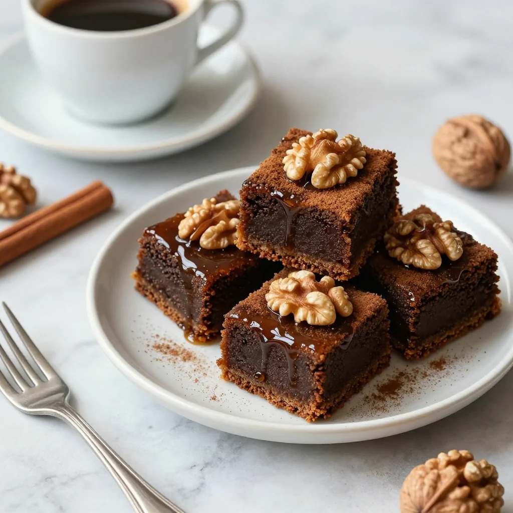 Greek Karydopita: Syrup-Soaked Walnut and Cinnamon Cake for Crisp Autumn Afternoons