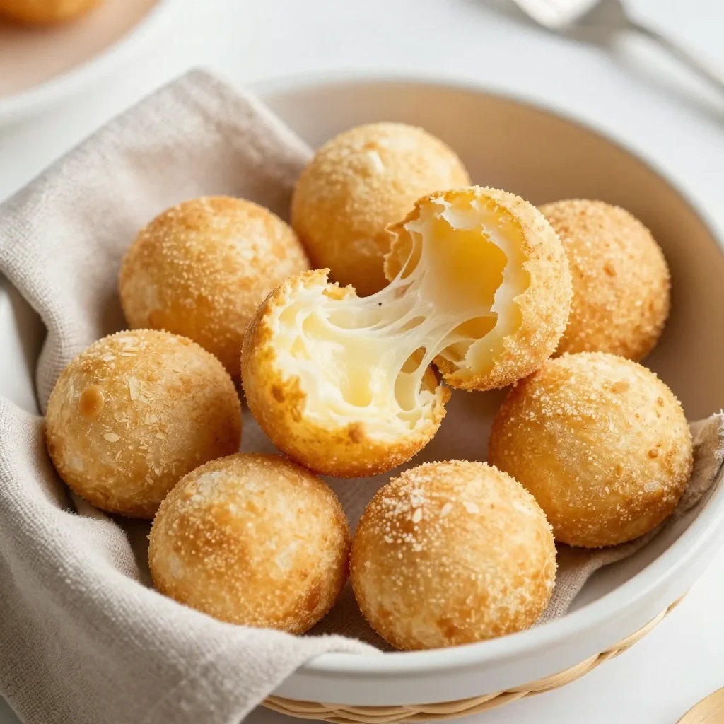 Brazilian Pao de Queijo: Chewy Cheese Bread Bites That Freeze for After-School Snacks