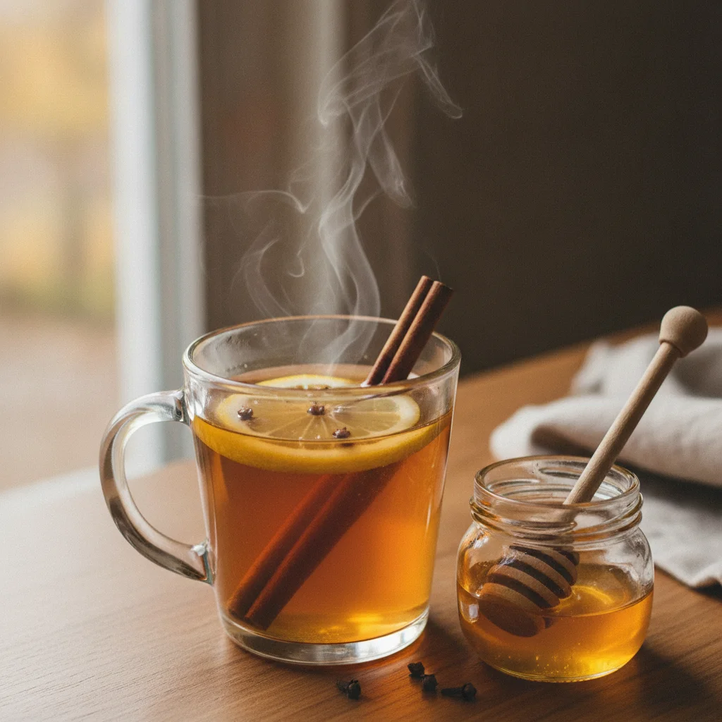 Scottish Hot Toddy: Warm Whisky, Honey and Lemon Nightcap for Cool Autumn Evenings